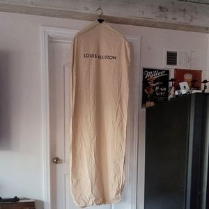 Authentic Louis Vuitton cotton gown garment bag